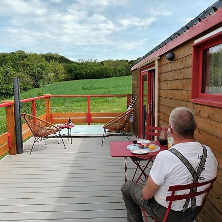 La Roulotte Du Tonnelier Villa Castelnau-de-Montmiral Eksteriør billede
