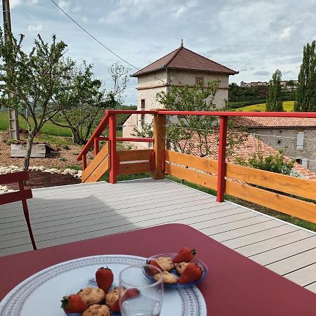 La Roulotte Du Tonnelier Villa Castelnau-de-Montmiral Eksteriør billede